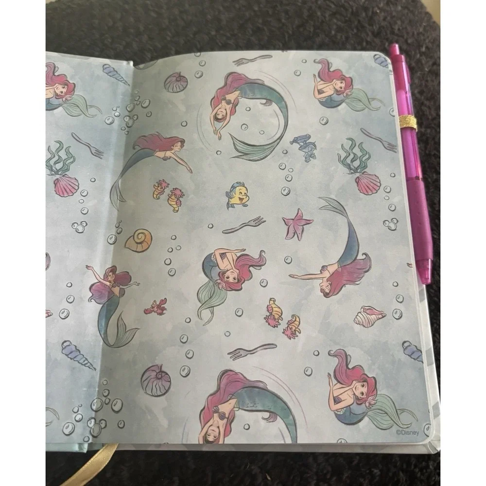 Disney World The Little Mermaid Journal With Few Pages Removed
